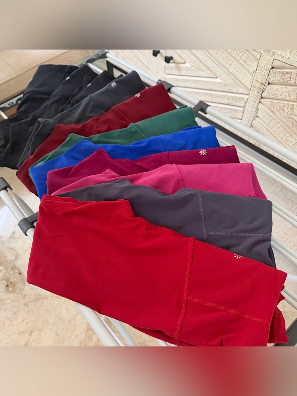 Lot of 11 pairs Athleta Ultra High/Rise Elation 7/8 Tight—size small - Picture 2 of 4